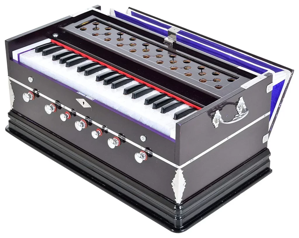 Professional Indian Multi-Bellow Harmonium: 